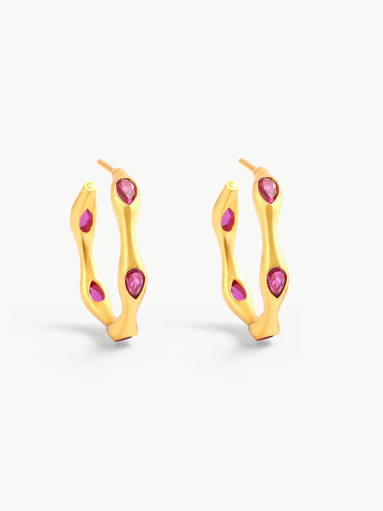 Ruby Melt Hoops