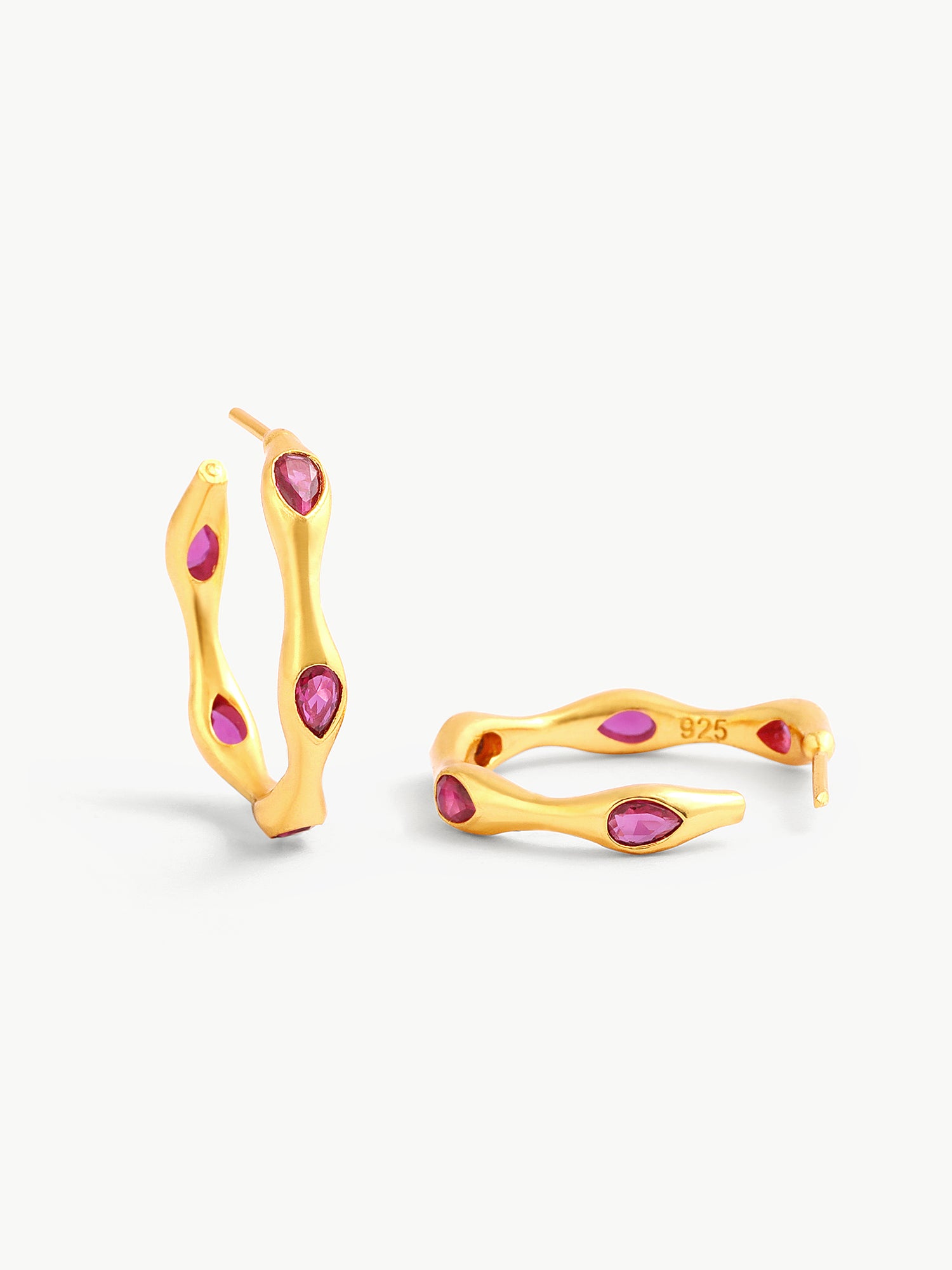 Ruby Melt Hoops