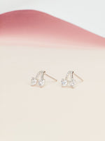 Silver Tiny Stud Earrings