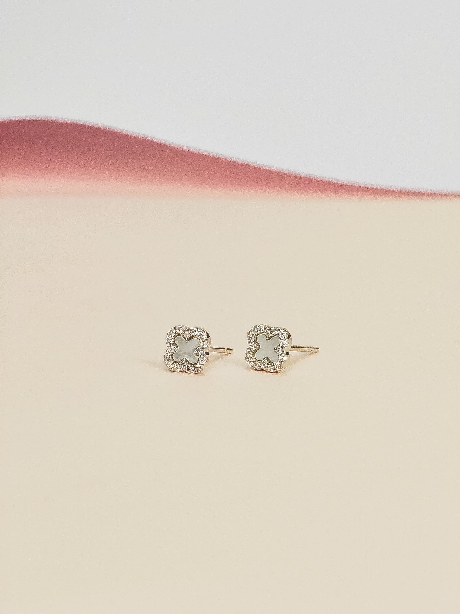 Silver Tiny Stud Earrings