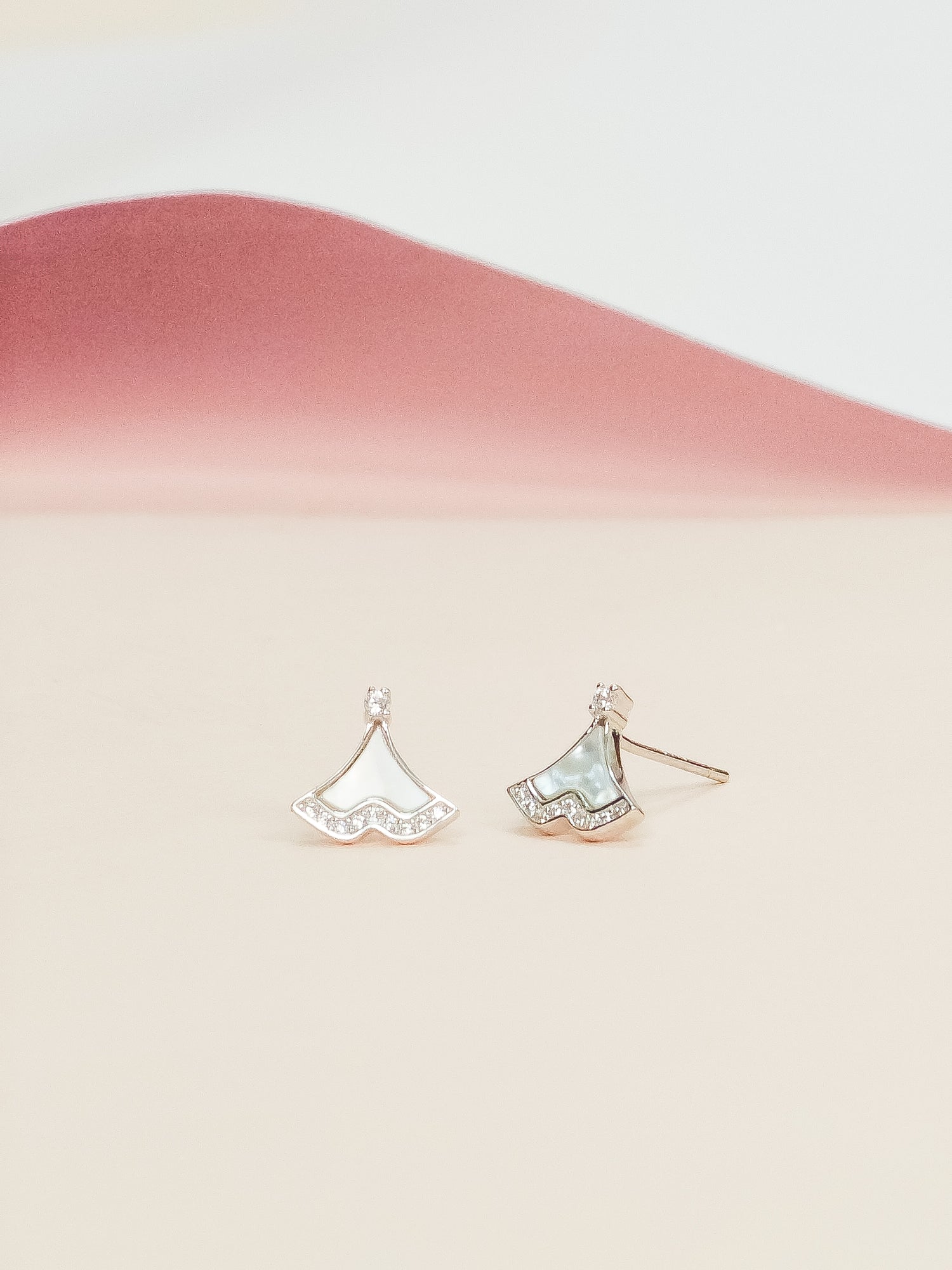 Silver Tiny Stud Earrings
