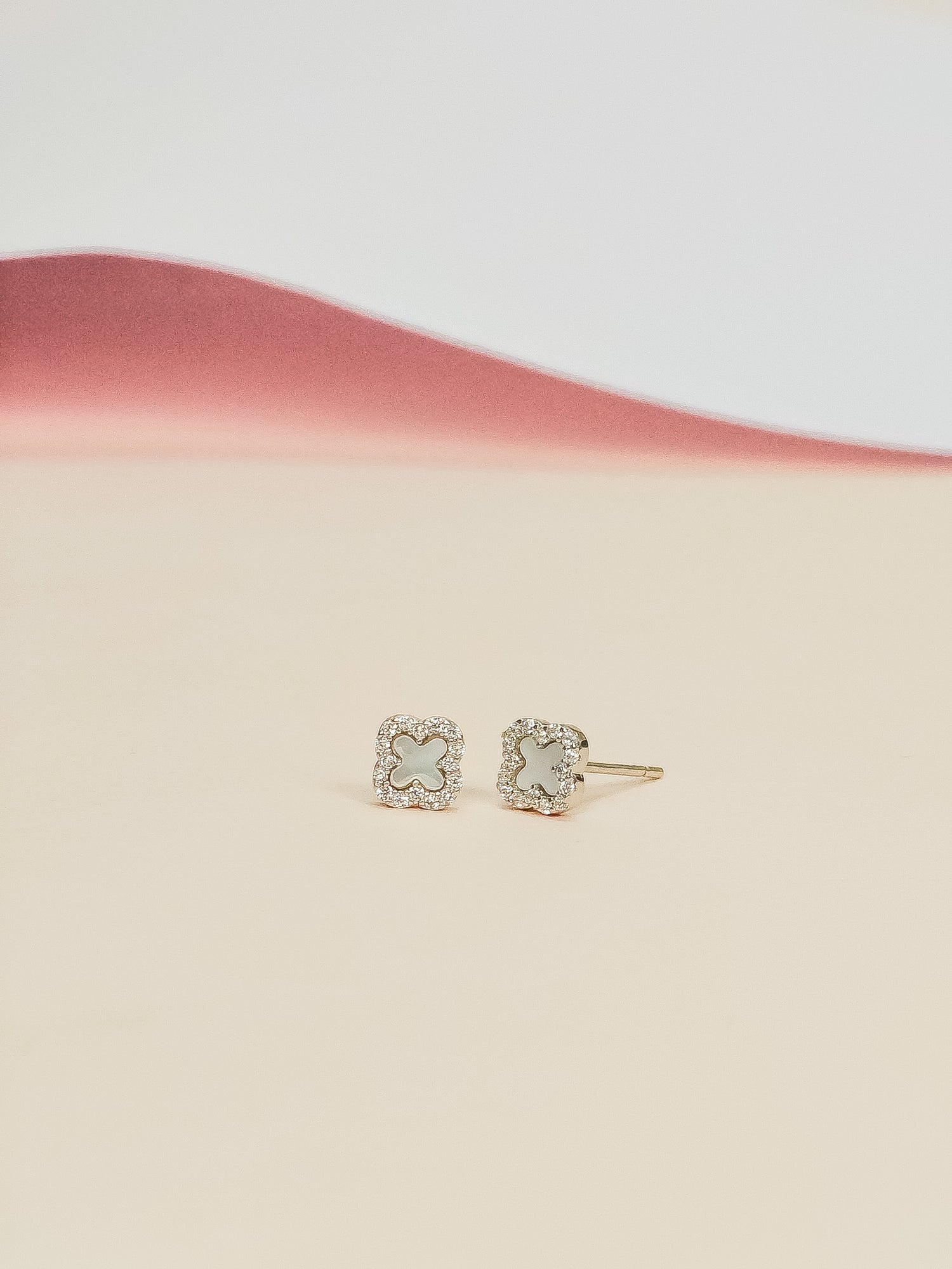 Silver Tiny Stud Earrings