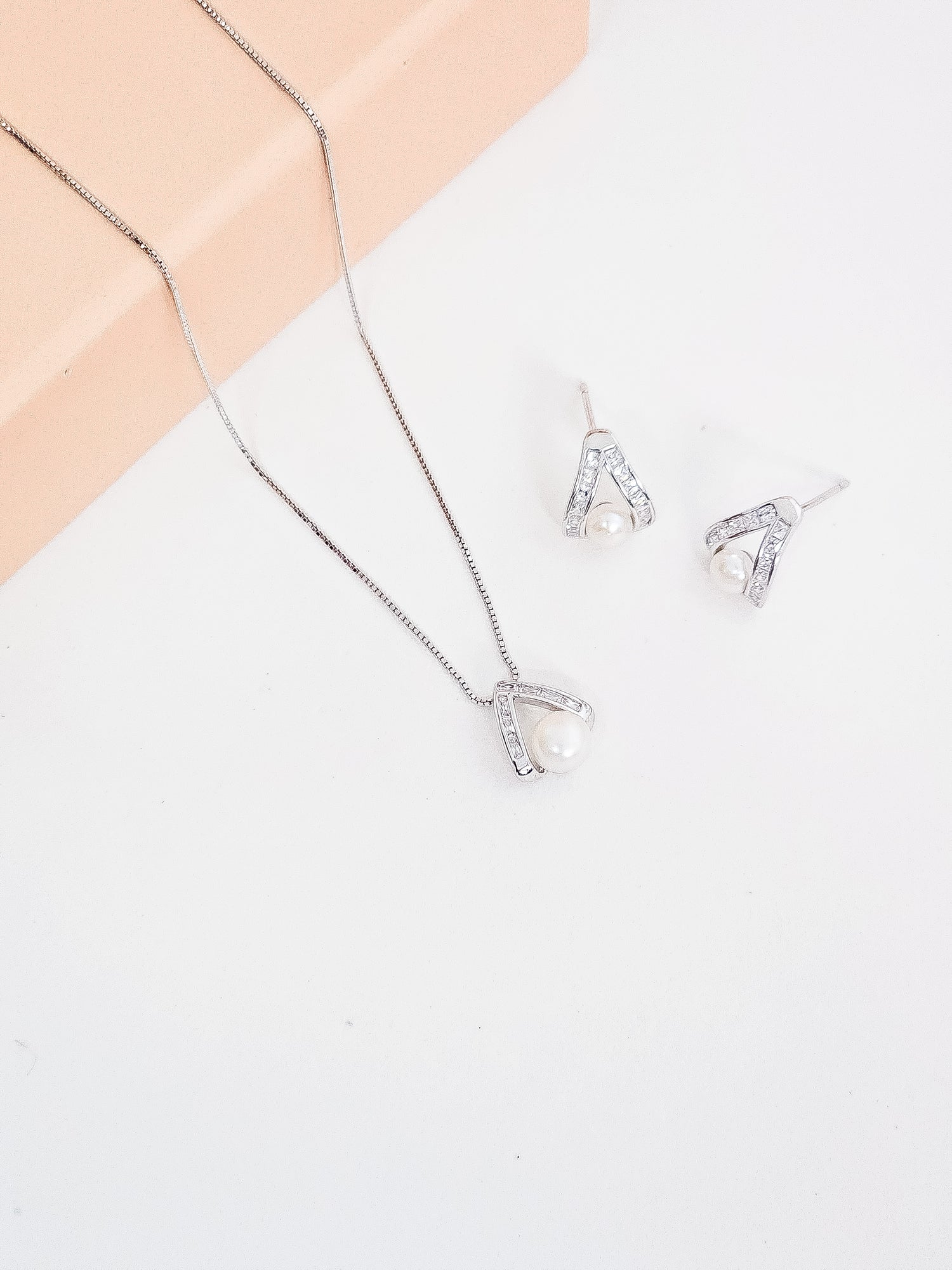 Silver Pendant Set