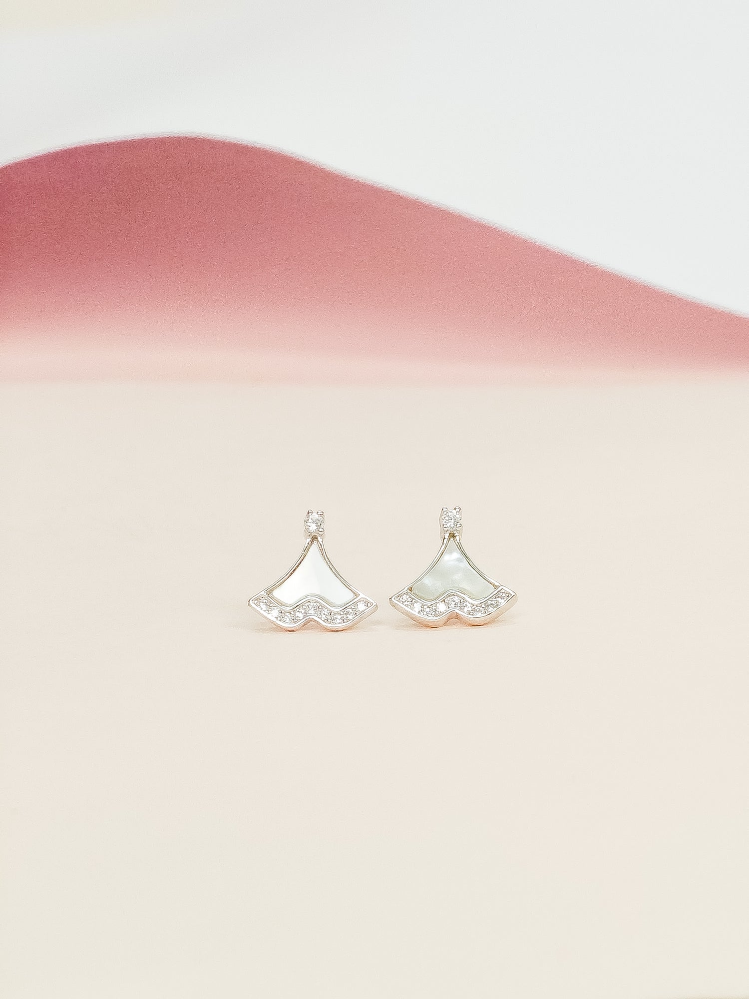 Silver Tiny Stud Earrings