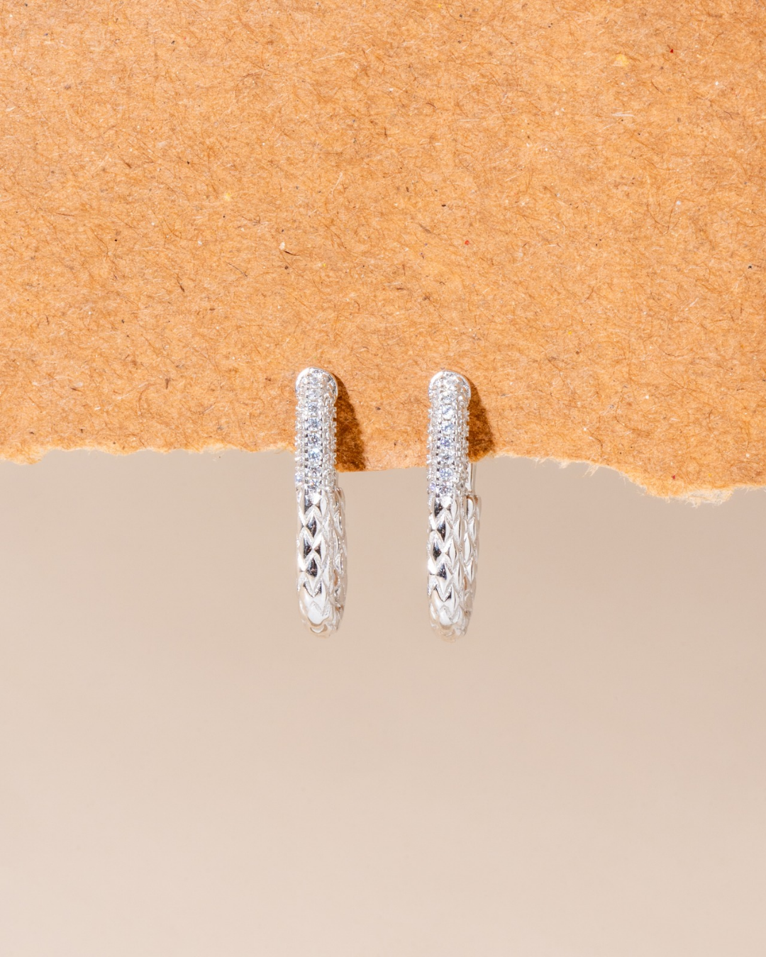 Silver Hoops Earrings