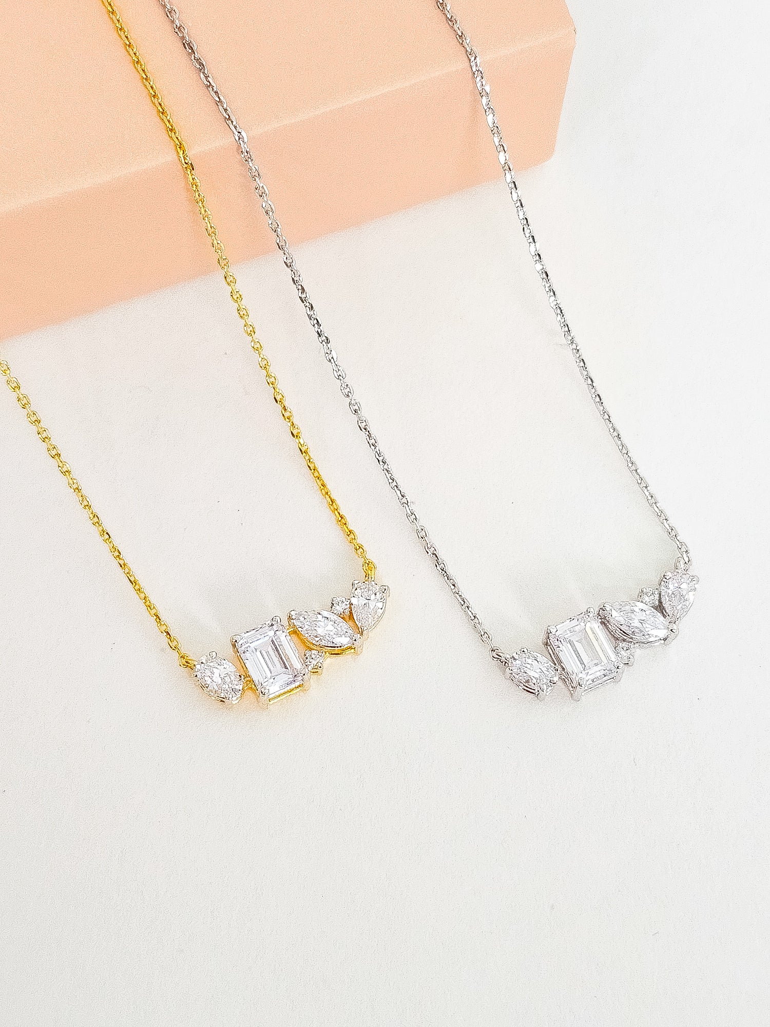 Serenity Cluster Pendant Gold