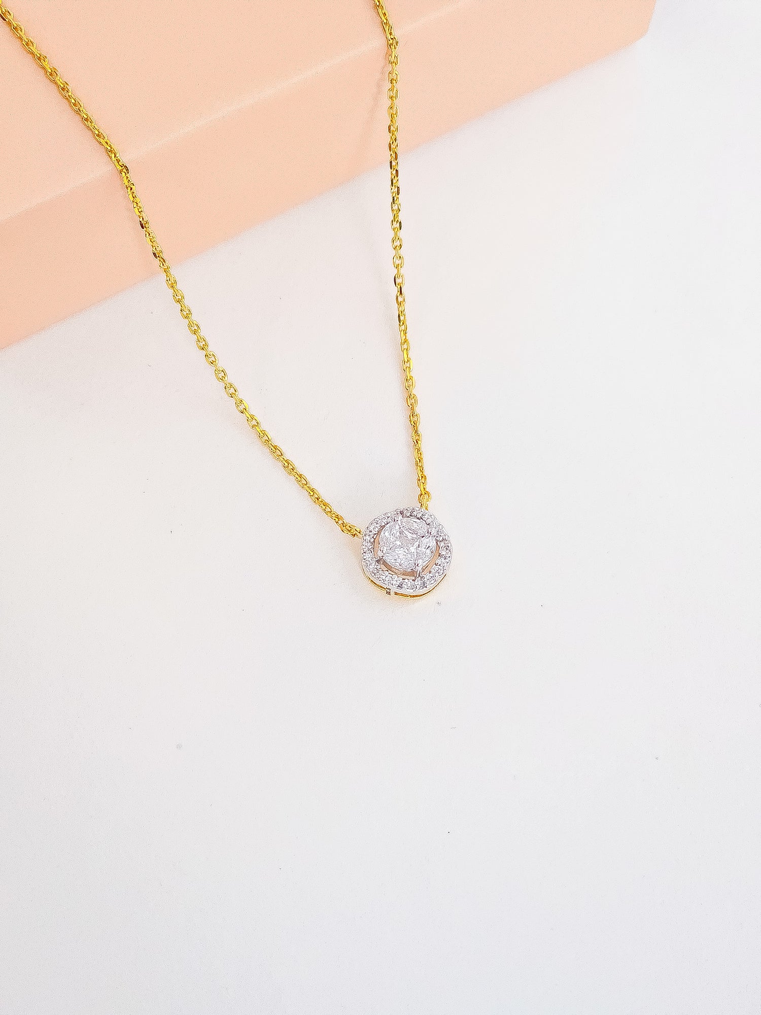 Starlight Round Pendant Silver