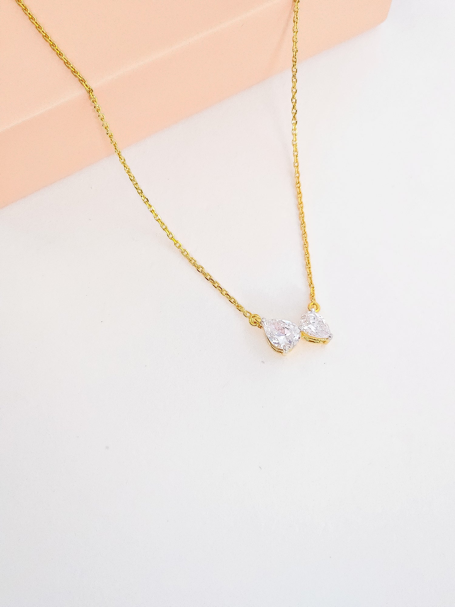 Twin Flame Pendant Silver