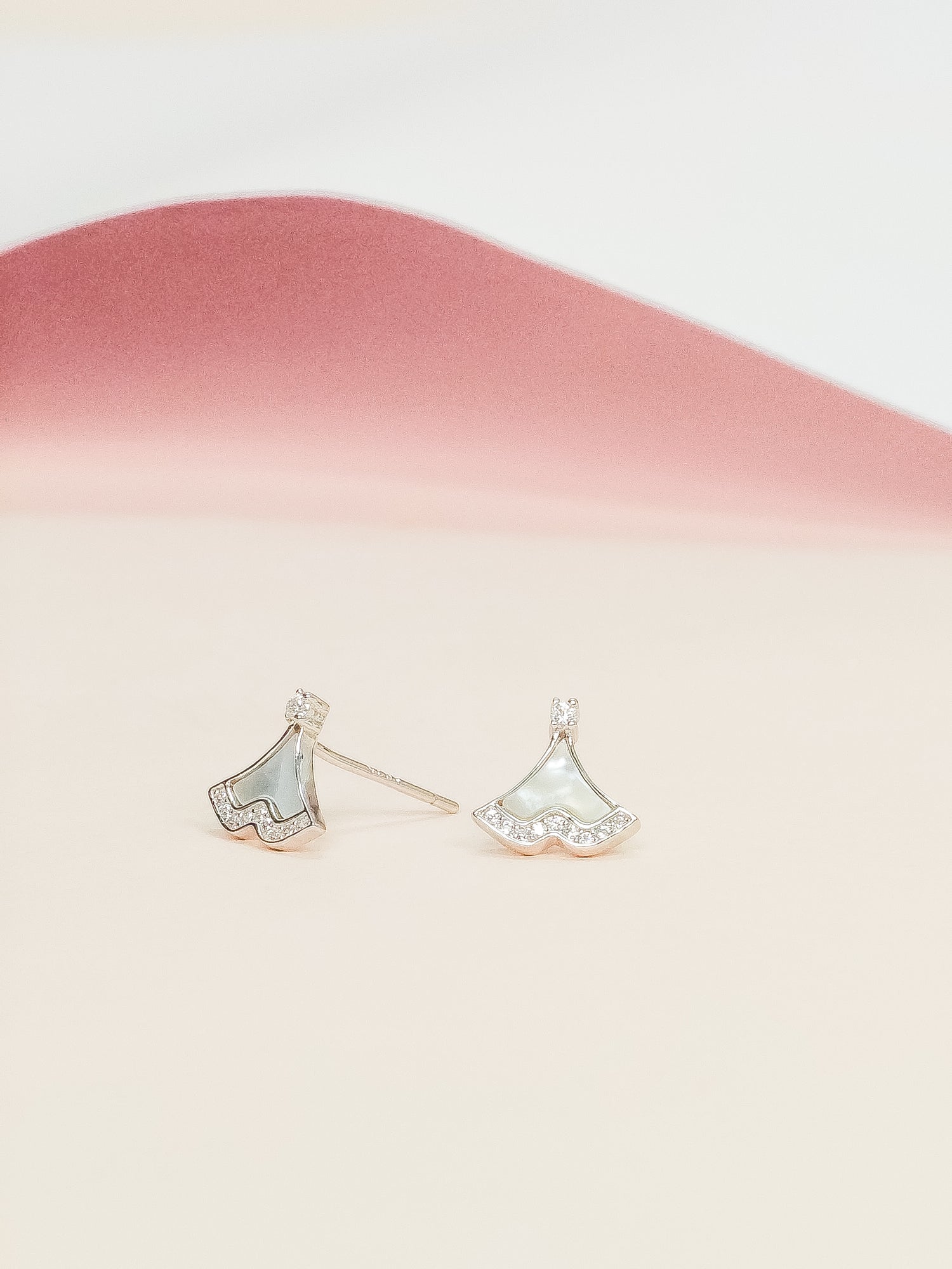 Silver Tiny Stud Earrings