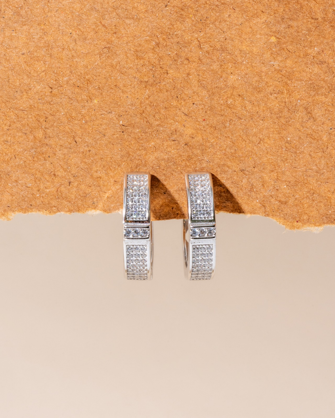 Silver Hoops Earrings