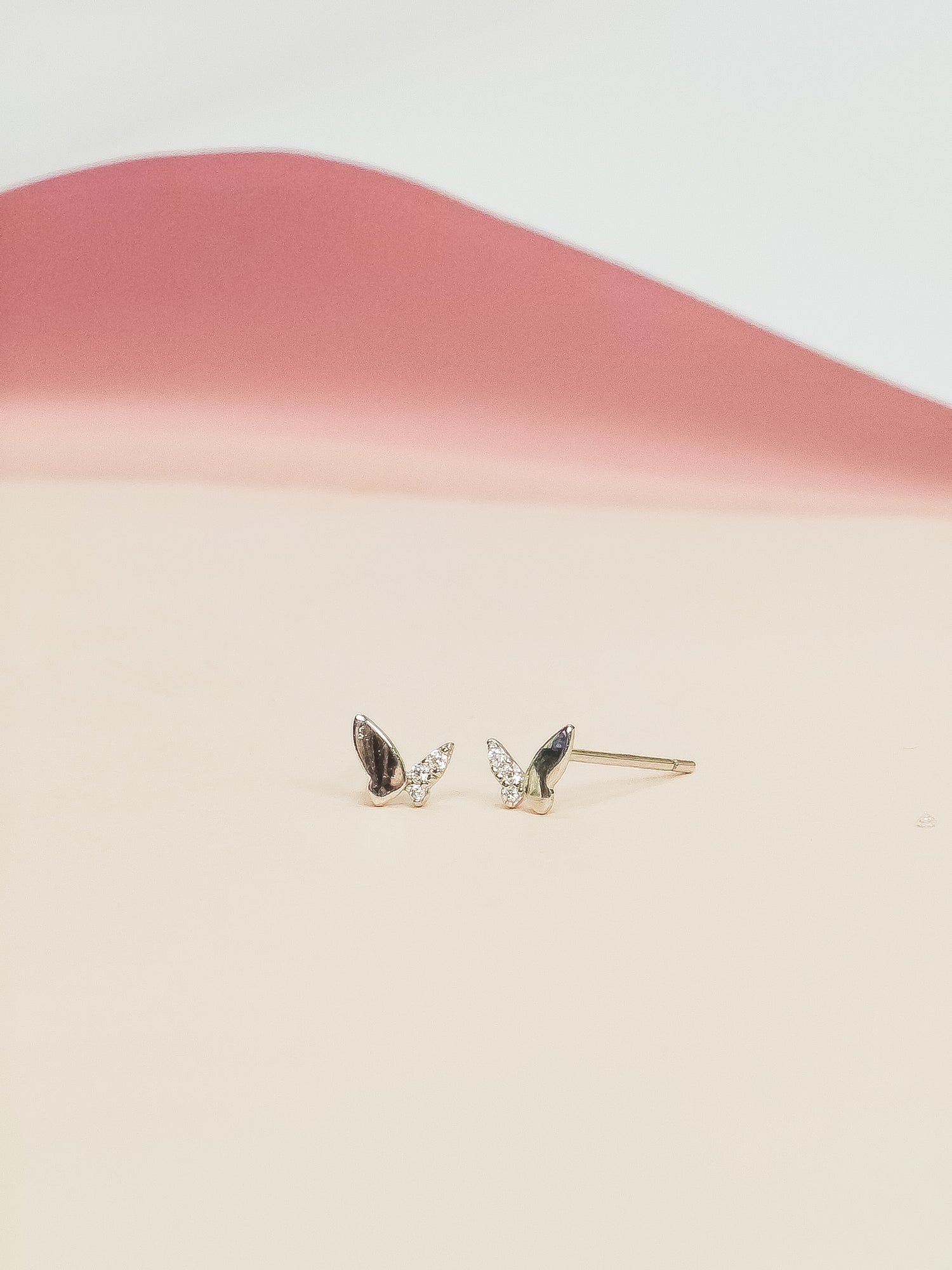 Silver Tiny Stud Earrings