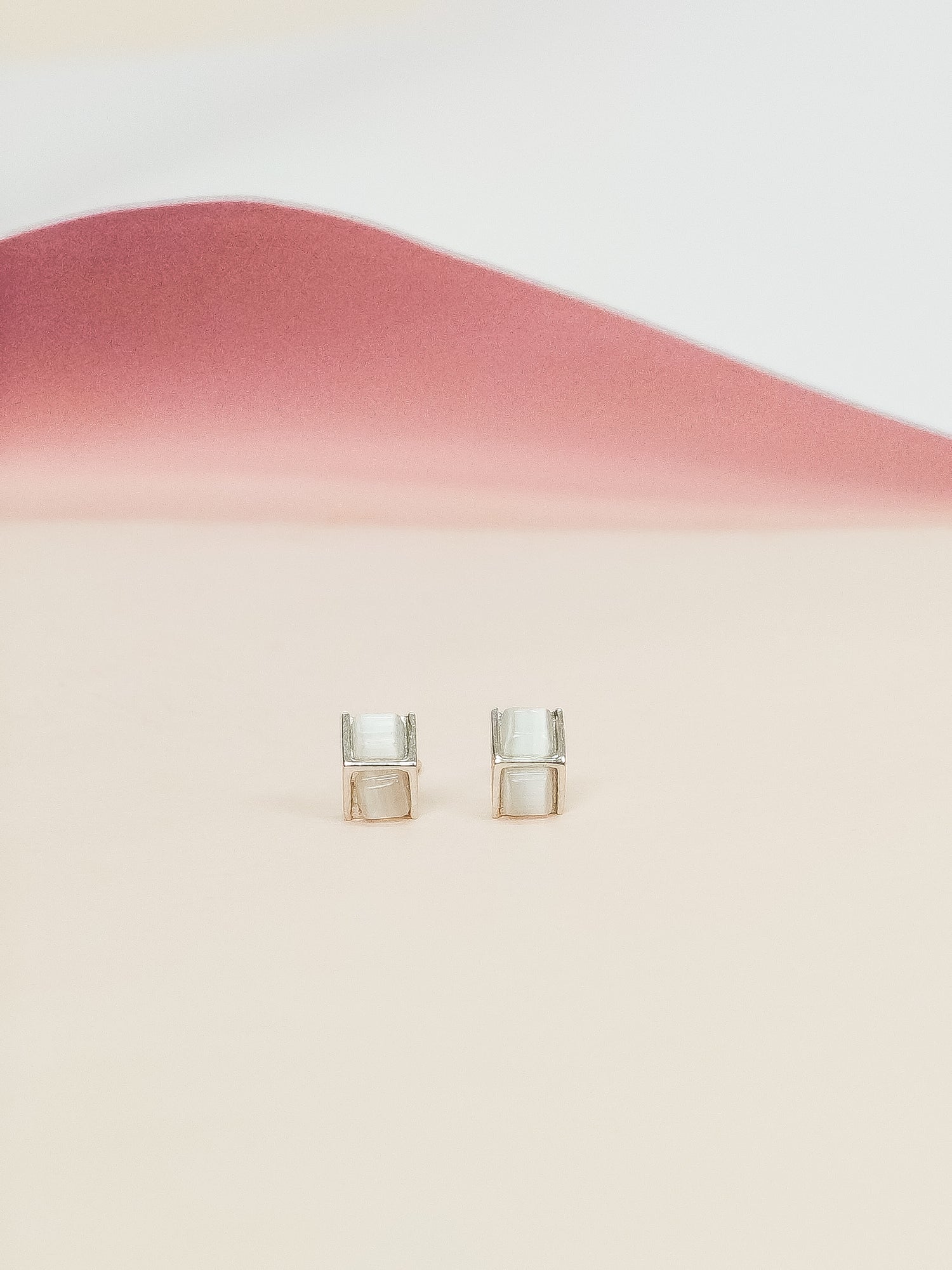Silver Tiny Stud Earrings