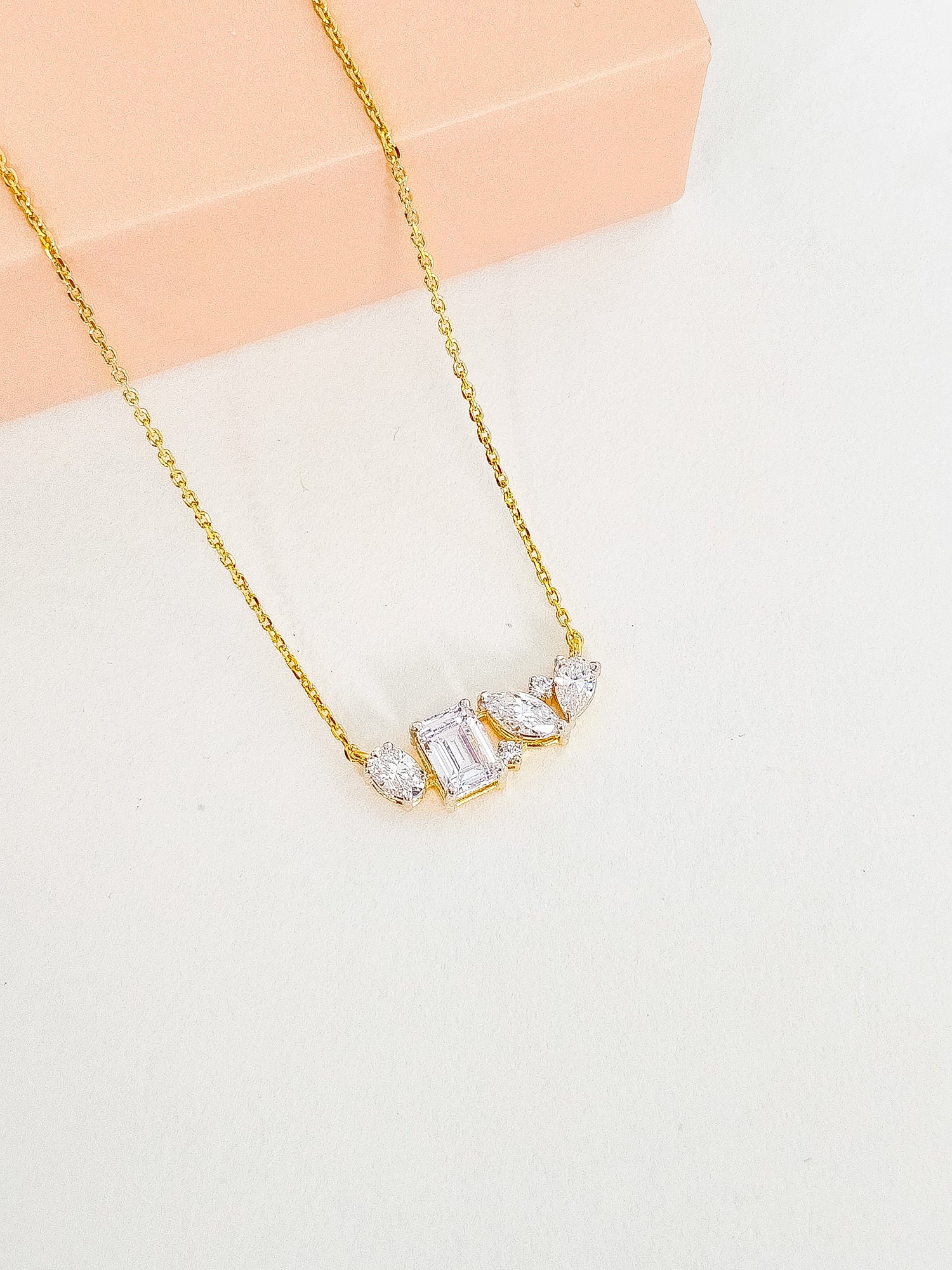 Serenity Cluster Pendant Silver