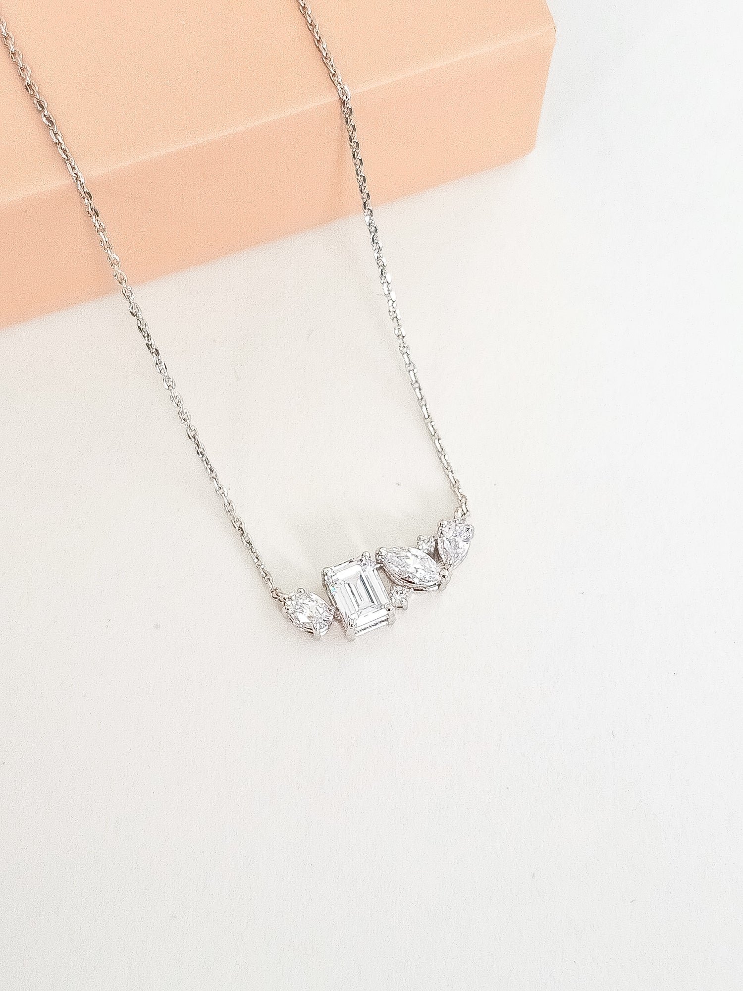 Serenity Cluster Pendant Silver