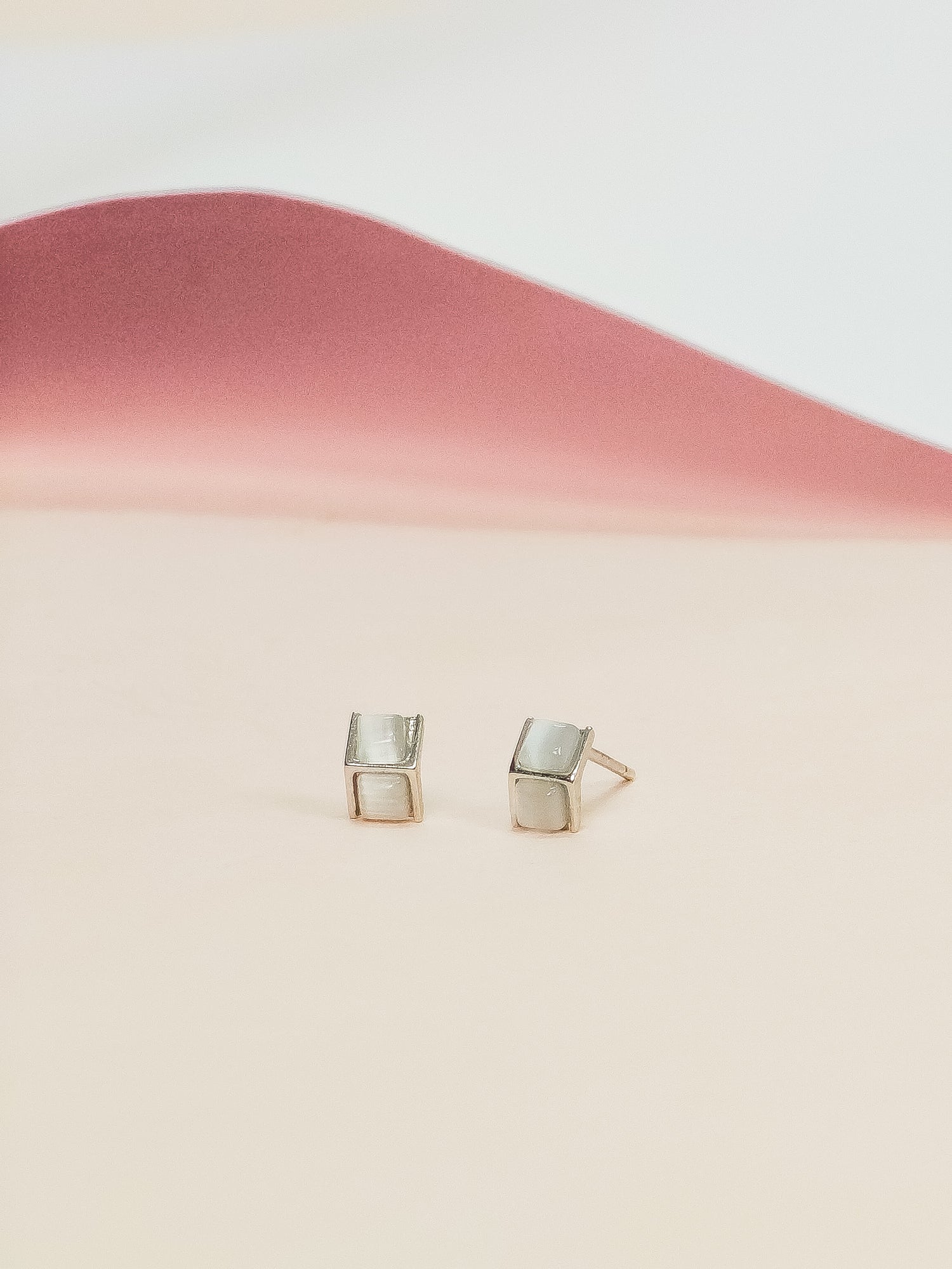 Silver Tiny Stud Earrings