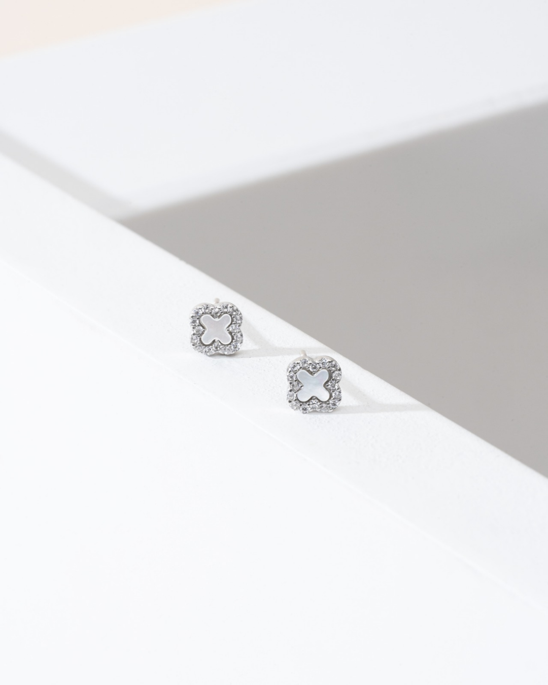 Silver Tiny Stud Earrings